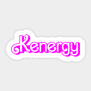 Kenergy - Barbie Sticker